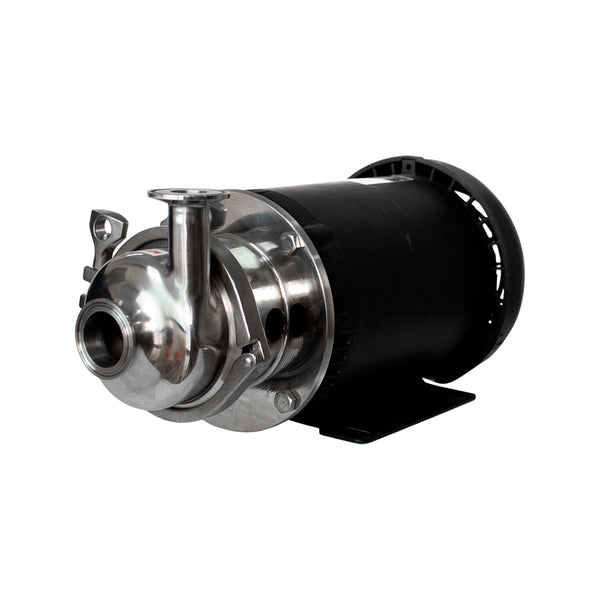 Bomba Acero Inoxidable 2 Hp Trifasica 220/440v Uso Sanitario 1 1/2 x 1"