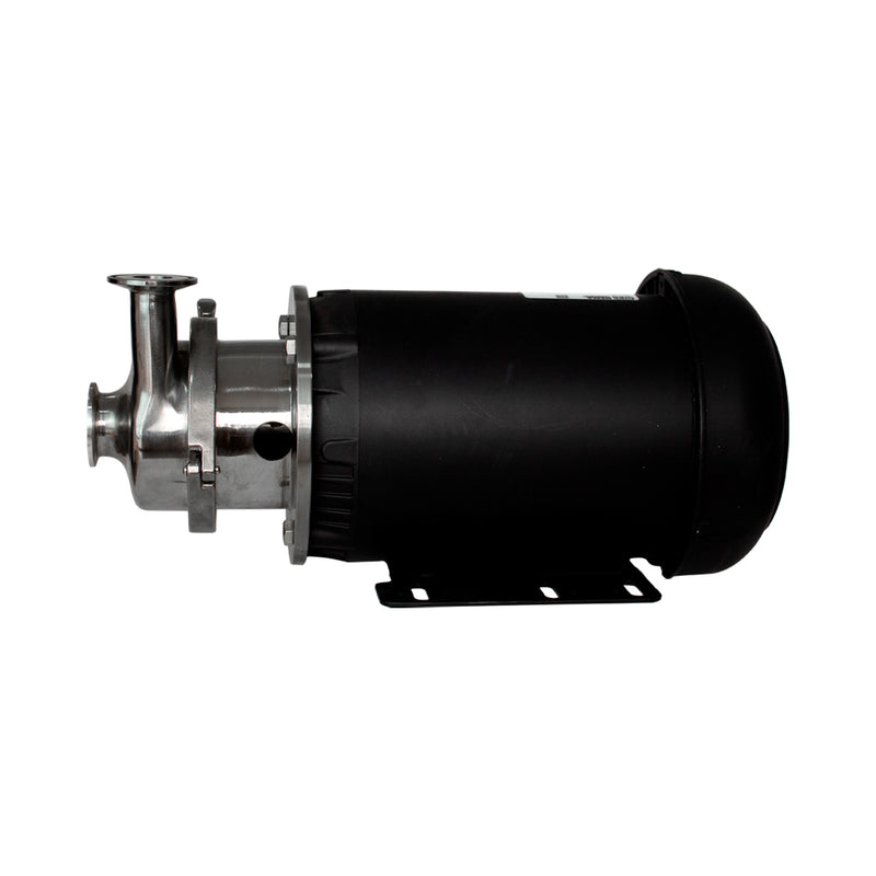 Bomba Acero Inoxidable 2 Hp Trifasica 220/440v Uso Sanitario 1 1/2 x 1"