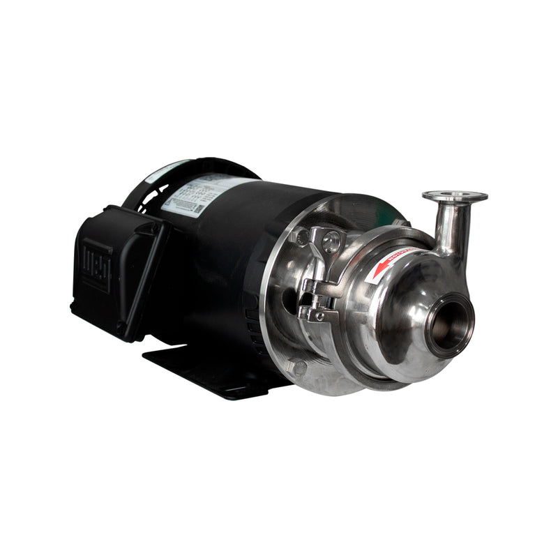 Bomba Acero Inoxidable 2 Hp Trifasica 220/440v Uso Sanitario 1 1/2 x 1"