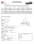 Motor Eléctrico ABB Trifásico 1 HP 870 RPM Arm 182T Mod. A7B10001014937