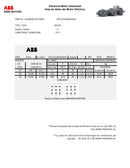 Bomba ABB 20 HP 3550 RPM Hierro Fundido Trifasica Cabezal 2 x 1 1/2" Alta Presion