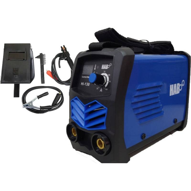 Soldadora Inversora Mini 110v 130 Amp Hab Con Accesorios