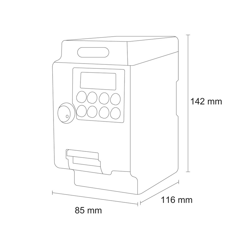 Variador De Frecuencia Hab 5 Hp Trifasico 440v 9 Amp