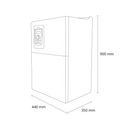 Variador De Frecuencia HAB Motor 200 Hp Trifasico 440v 310 Amp