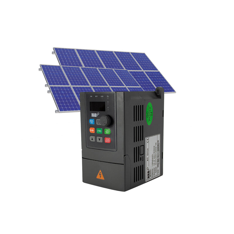 Variador De Frecuencia 3 Hp Bifasico A Trifasico 220v con opción de Alimentación Solar