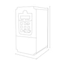 Variador De Frecuencia HAB Motor 3 Hp Monofasico 110v A Trifasico 220v