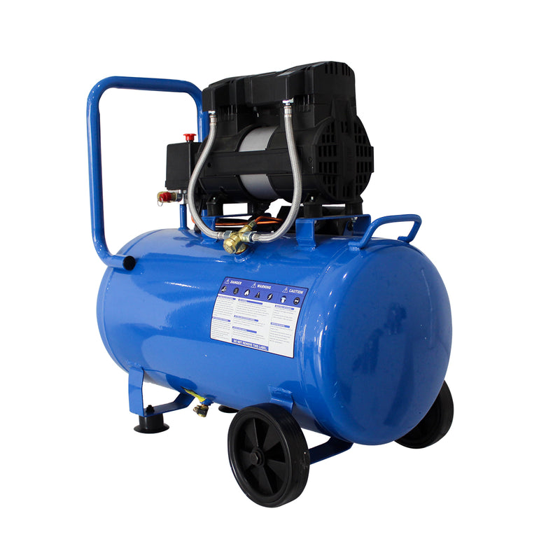 Compresor De Aire Electrico 2 Hp 50 Lt Libre De Aceite 110v