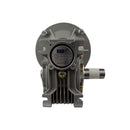 Motorreductor HAB Corona Sin Fin 90° Tamaño RV63 Trifasico 1.5 HP Armazon 56C 10:1 175 RPM Flecha 1 1/8"