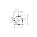 Motor Weg Trifásico 3 Hp 1750 Rpm 220/440v Brida C Mod. 12860482