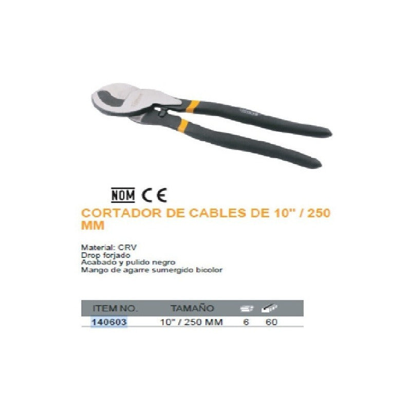 Pinzas Cortadoras De Cables 10pLG/250mm