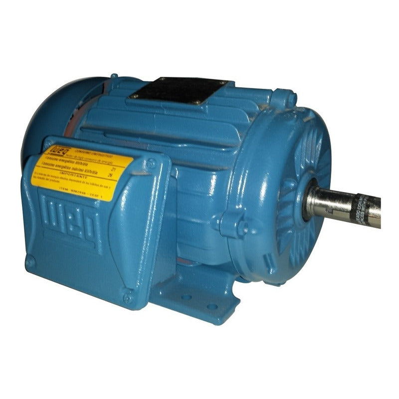 Motor Trifásico 3 Hp 3550 Rpm Premium Estándar 220/440v Mod. 12906532