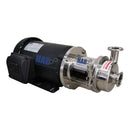 Bomba Acero Inoxidable 1 Hp Trifasica 220/440v Uso Sanitario 1 1/2 X 1"