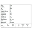 Motor Eléctrico WEG Bifasico 7.5 Hp 1750 RPM Arm. Hierro STD Mod. 14039233