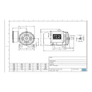 Motor Eléctrico WEG Bifasico 5 Hp 1750 RPM Arm. Hierro STD Mod.14039230