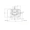 Motor Weg Trifasico 10 Hp 3550rpm Eficiencia Premium 220/440 Mod. 12906566