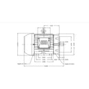 Motor Weg Trifasico 10 Hp 1750 Rpm Baja 220/440v Brida D Mod. 12860550