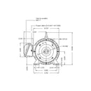 Motor Weg Trifásico Weg 10 Hp 3550 Rpm 220/440v Arm 215t Brida C Mod. 12906567