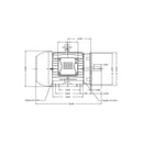 Motor Weg Trifásico 3 Hp 1750 Rpm 220/440v Brida C Mod. 12860482