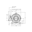 Motor Weg Trifasico 20 Hp 1750 Rpm 208-230/460v Mod. 12860558