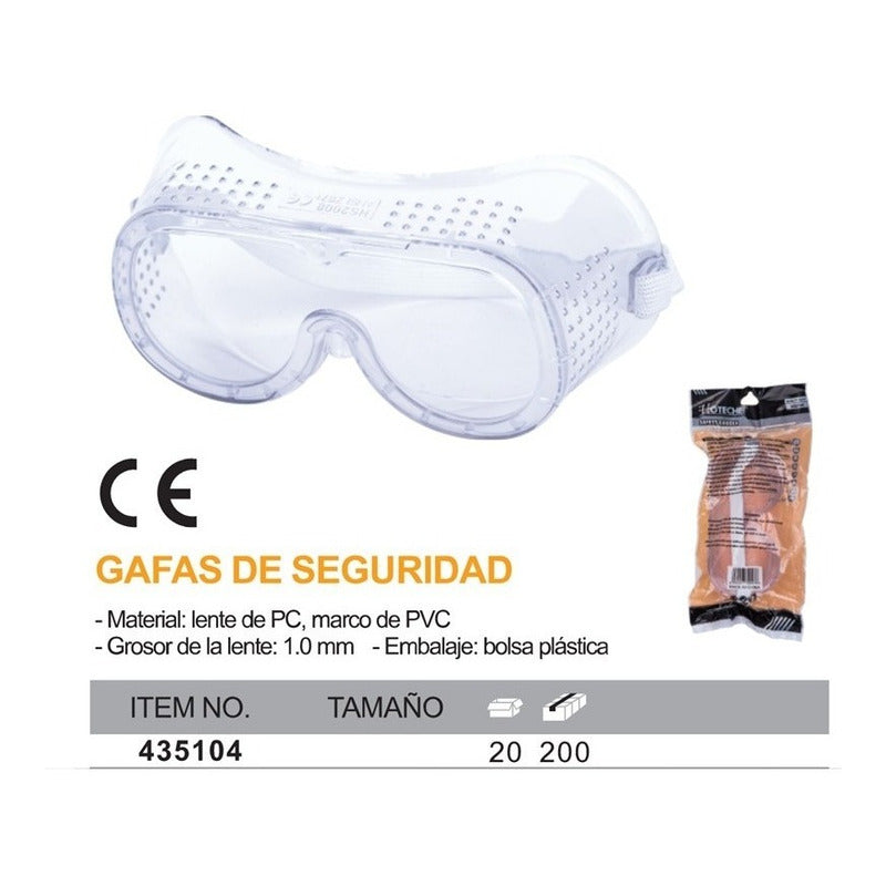 Lentes Gafas Protectores Usos Medico - Seguridad Industrial
