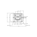 Motor Weg Trifásico 2 Hp 3550 Rpm 208-230/460vca Mod. 12906475