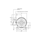 Motor Weg Trifásico 3 Hp Baja 1750 Rpm Nema Premium Weg 220/440v Mod. 12860484