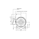 Motor Trifásico 3 Hp 3550 Rpm Premium Estándar 220/440v Mod. 12906532