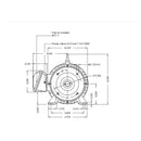 Motor Trifásico Weg 10 Hp 1750 Rpm 220/440v Arm 215t Brida C Mod. 12860548