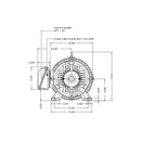 Motor Weg Trifásico 15 Hp 1750 Rpm Eficiencia Premium Mod. 12860555