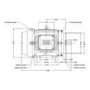 Motor Weg Trifasico 15 Hp 1750 Rpm 208-230/460v Brida C Mod. 12860553