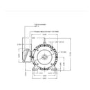 Motor Weg Trifásico 3hp 3550 Rpm 220/440v Brida C Mod. 12906534