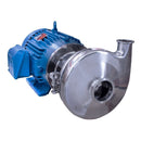 Bomba 10 Hp Cabezal Acero Inoxidable Uso Sanitario 3x2 Clamp