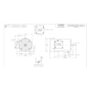 Motor Weg Trifásico 1/2hp 1750rpm 220/440 Arm56 Lamina Rolada Mod. 12883351