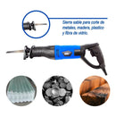 Sierra Sable Profesional 750w Corte Madera 115mm Y Acero 5mm