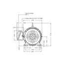 Motor Weg Trifásico 5 Hp 3550 Rpm Alta 220/440v Arm184tw Mod. 12906536