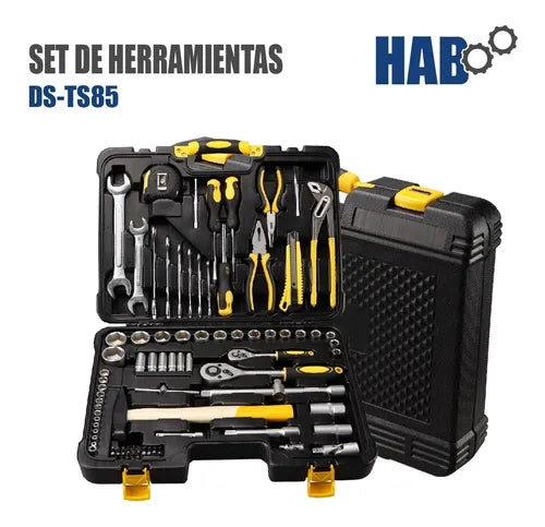 Set Kit De Herramientas Buena Calidad Set 85 Pzas Maletin