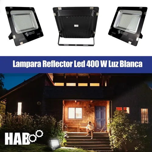 Lampara Reflector Led 400w Luz Blanca
