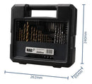 Kit De Herramientas Y Brocas 70 Piezas Multimaterial Y Puntas