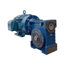 Motorreductor HAB Corona Sin Fin 90° Tamaño RV110 Trifasico 10 HP Armazon 210TC 7.5:1 233 RPM Flecha 1 5/8"